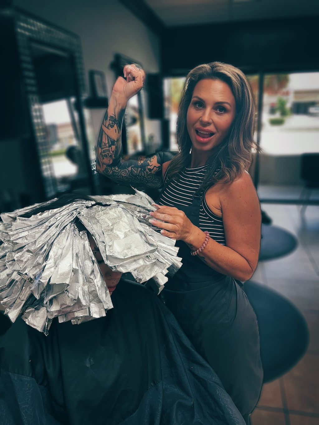 Jolene at The Electric Chair Hair Studio